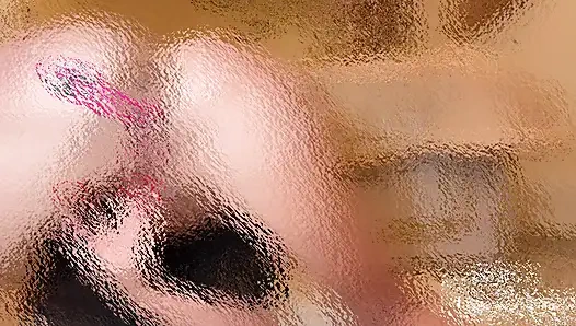 Instruksi: Pembantu rumah tangga kate monroe muncrat di lap bulumu