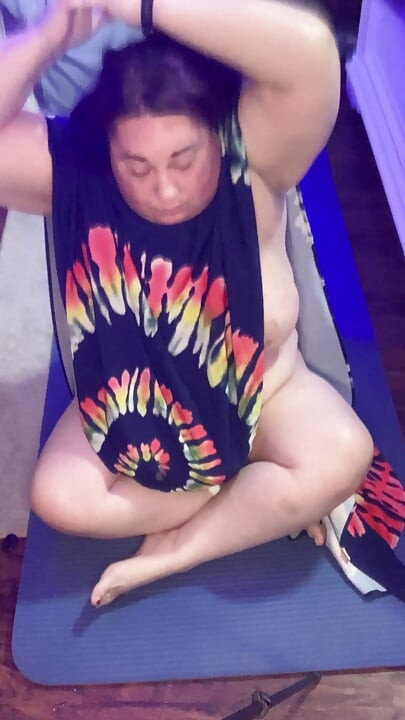 Grandota mira un boo yoga