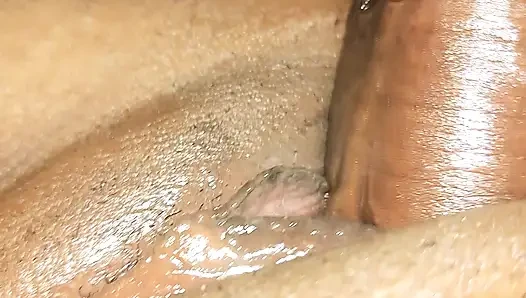 Cum inside the pussy doggy style