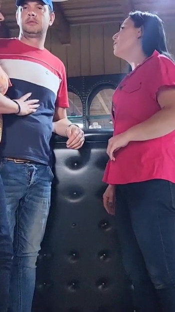 Thrilling moment from "Stepsisters bisexual lesbian s  had to bend over for daddy before they can gou to the pub"
