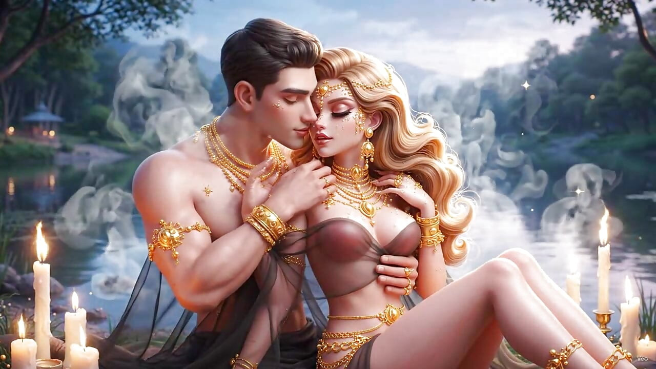 Desi Intialainen Pariskunta Makuuhuone Mein Intensiivinen Romanttinen Seksi - Kultakorut Wali Bhabhi Aur Aviomies Ki Kuuma Yö