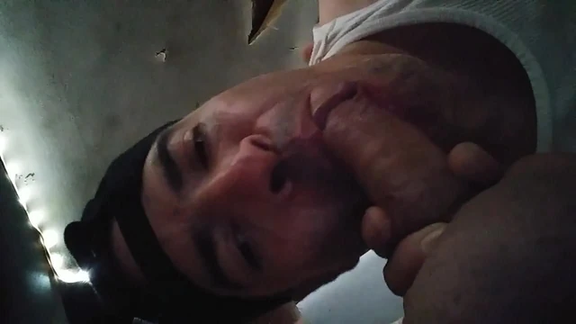 Sucking some hot dick