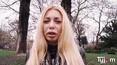 Blondine mit dickem Arsch Isabella Clark hat Hardcore-Analsex