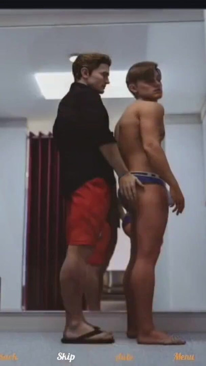 Iconic moment from "Naked boys ritual for the football team, DILF CHRONICLES."