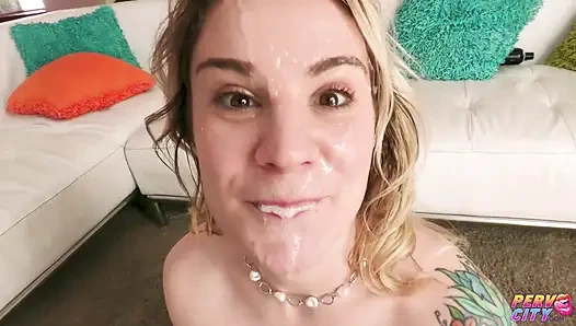 Inkes Ray Ray Is Horny For A Big Cock Up Her Ass