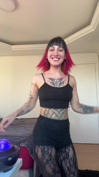 just a brazilian cute girl with big ass