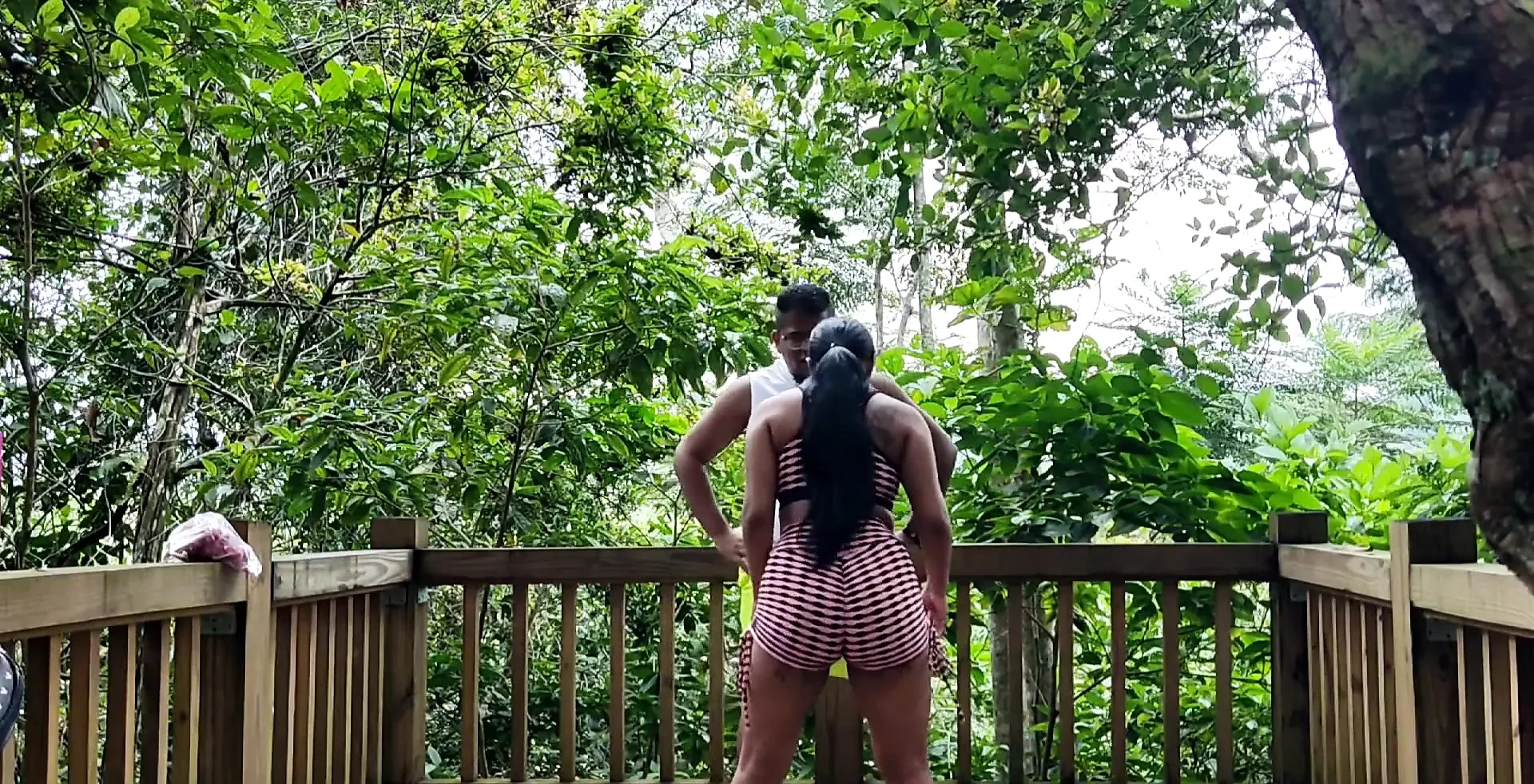 Training in The Forest with My Personal Trainer