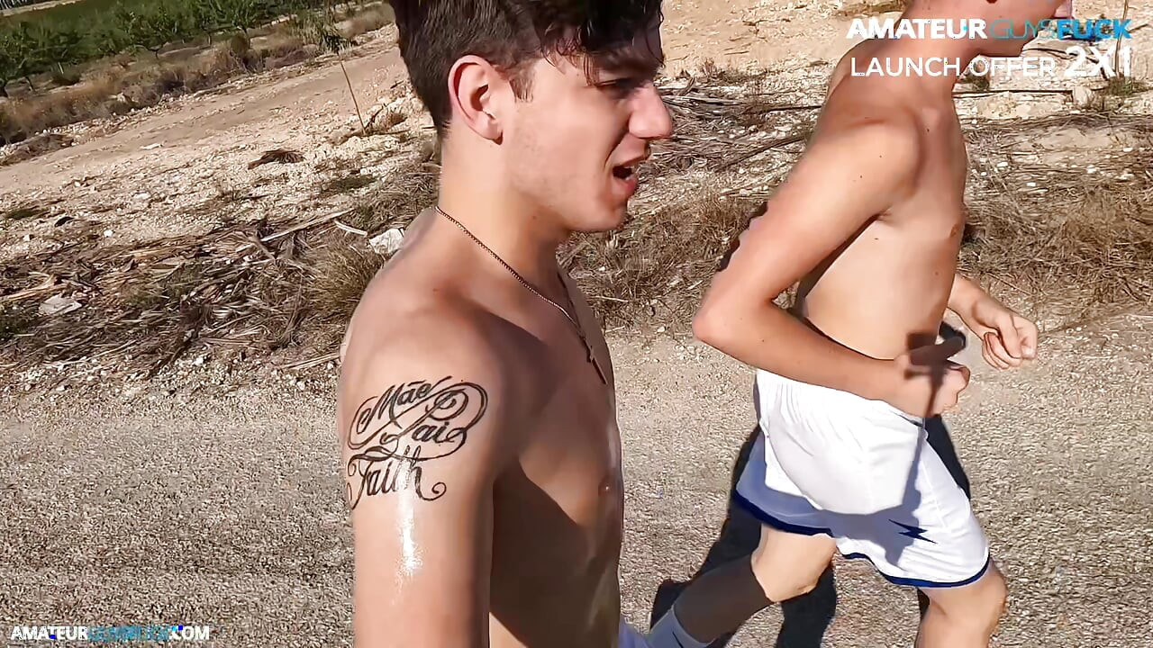 FULL AGF :: Young couple fucks during a jog caught on camera outdoors!