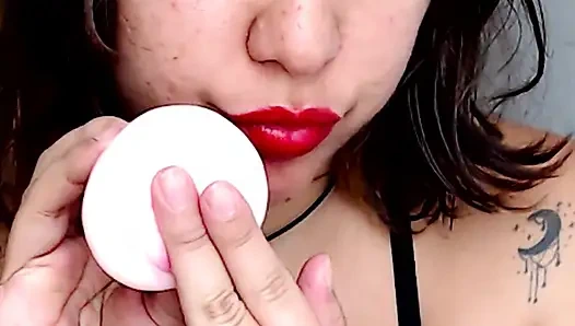 Schritt für Schritt, wie ich eine Vagina lecke und masturbiere,