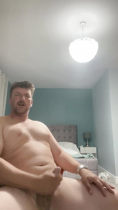 Horny Daddy Wanks and Fingers Arse