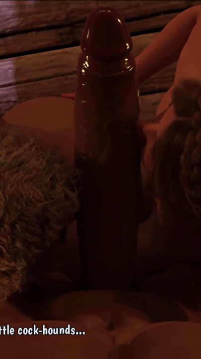 Flora’s Massive World-class Tits Liriel’s Innocent Body - Conan Dominates Both in Steamy 3way Fuck