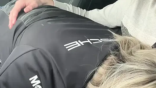 I Suck While Driving My Boyfriend While Passing Trucks Ahah