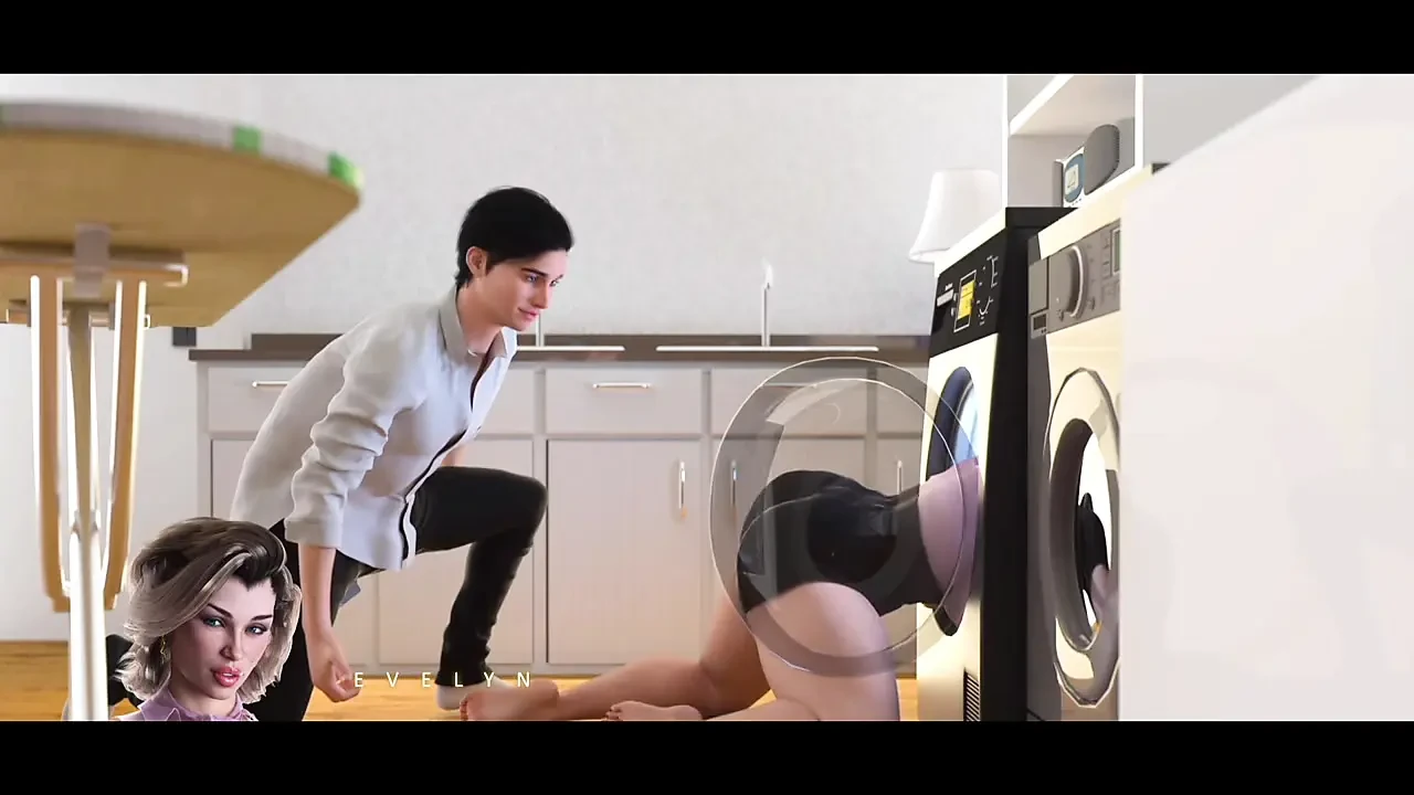 3d Hot stepmother banged hard by her big cocked stepson