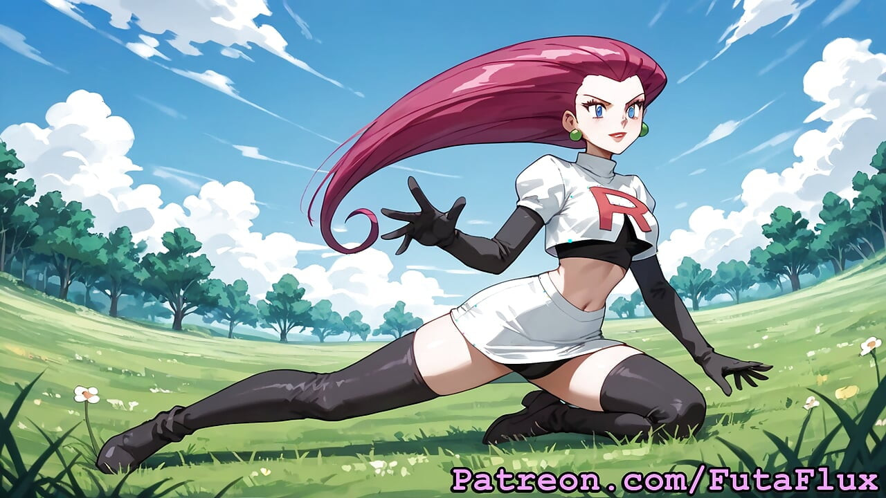 Futanari Jessie iz Pokemona