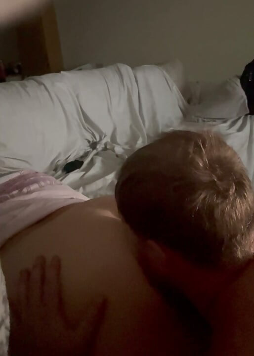 Eating BBW Wife's Dirty Ass with Nose Farts