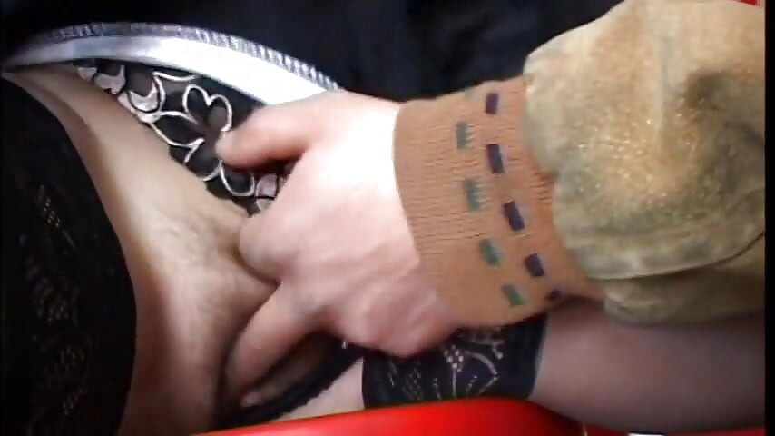 Mature whore with a nice body fucks hard and then gets warm cum on her tits