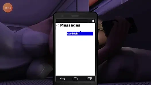 Идеальный брак No8 Крис и Энн болтают в постели.