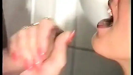 Blonde Slut From Germany Suck His Cock After Peeing