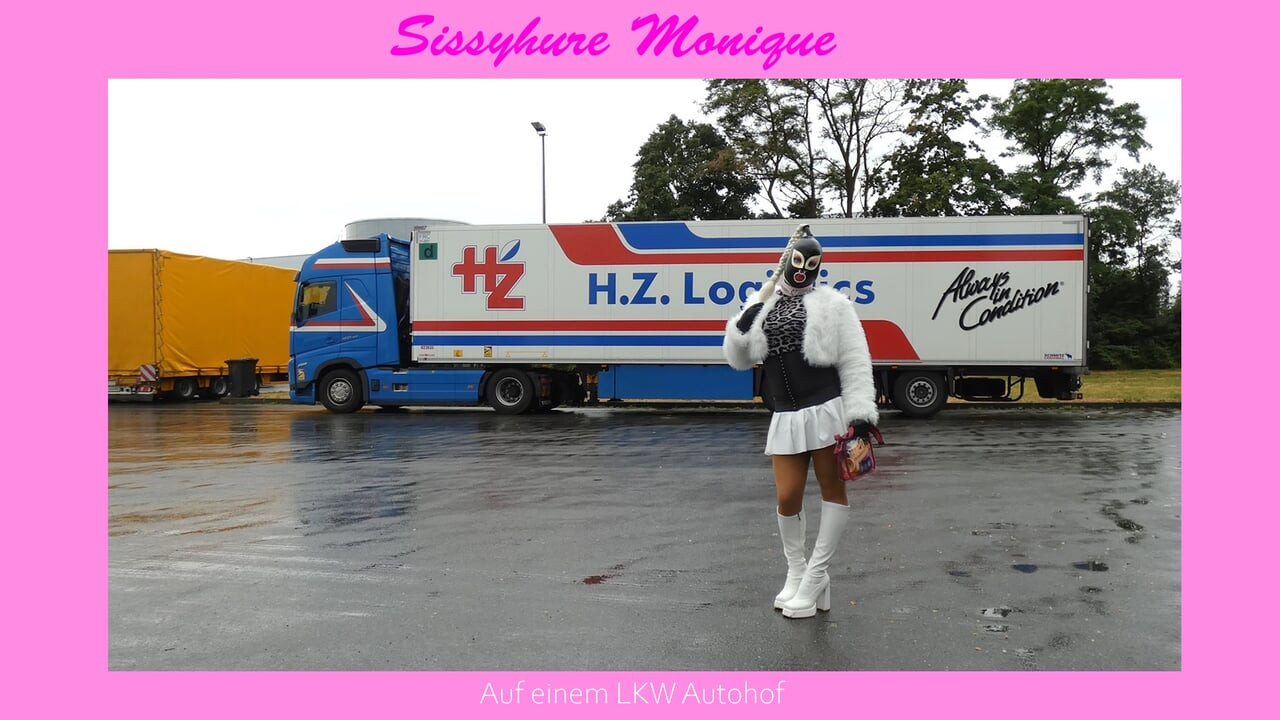 Sissy Monique - At a truck stop
