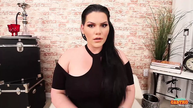 Thick Latina Angelina Castro Mouth Fucks Her Landlord!