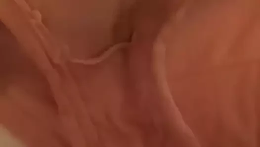 Cum üzerinde benim karısı külot