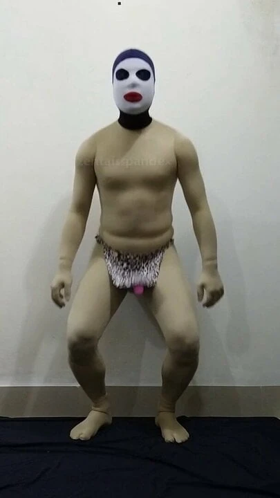 Zentai Tarzan penis porn zentaisspandex