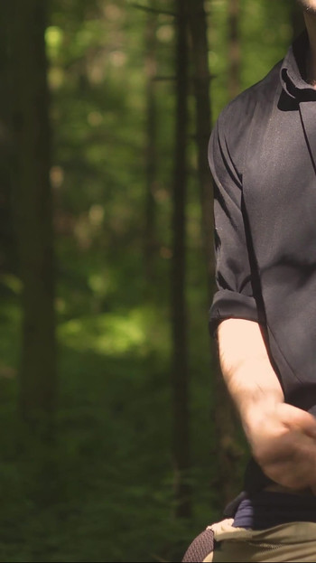 Captivating moment from "Handsome man Noel Dero decided to masturbate in the woods because he really wanted to fuck"