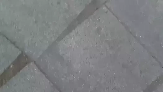 The girl was bored without her boyfriend, but I found something to cheer her up