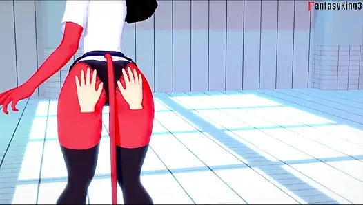 Meru - суккуб в бикини, секс в видео от первого лица