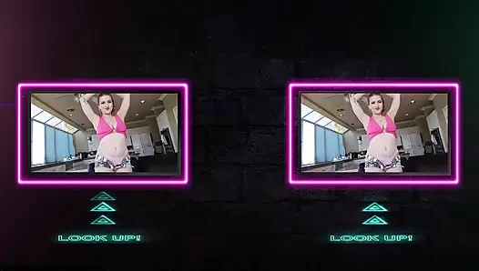 LETHAL HARDCORE VR - Horny Wife Next Door CHERRY KISS Welcomes You To Neighborhood With Her Pussy