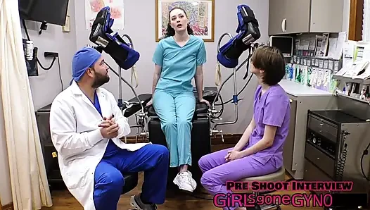 Первый гинекологический осмотр Luci Starr