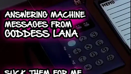 Sadece ses - telesking makinesi mesajları 1 benim için emiyor