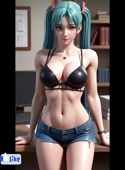 AI 애니메이션 소녀들 댄스 모음집