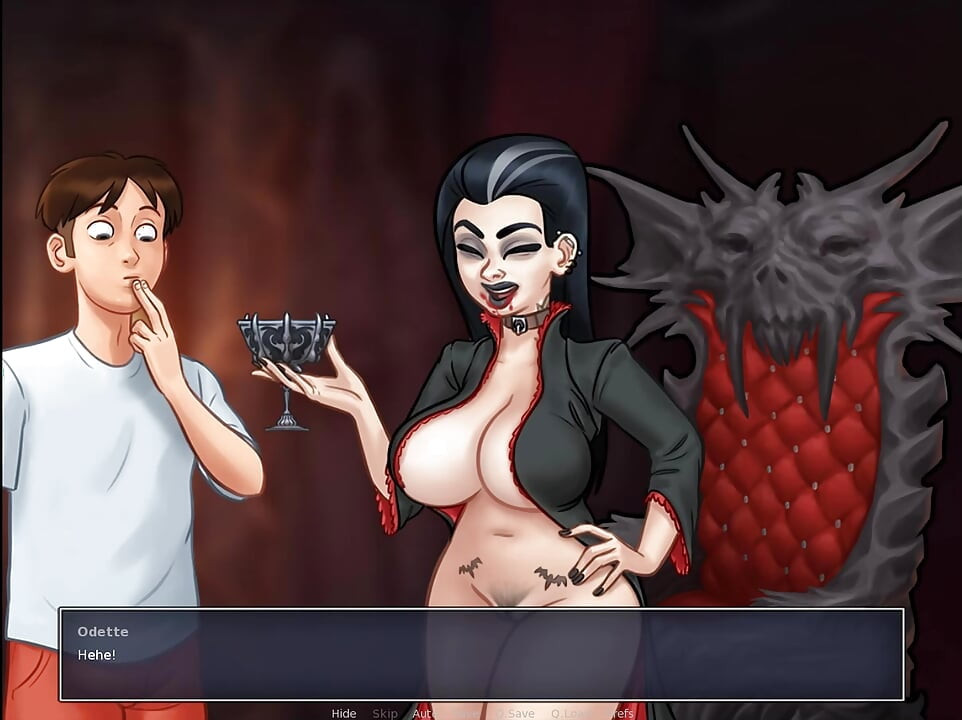 Summertime Saga Part 260 - Odette Vampire by MissKitty2K