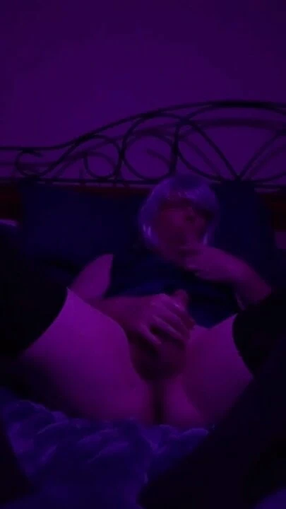 Late night dildo fun Pantyluvn sissy