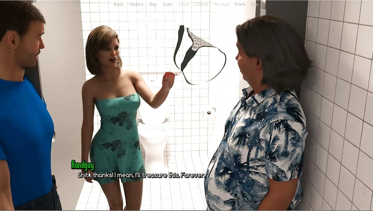 Ett liv värt att leva - spel - rollspel - offentlig toalett gloryhole avsugning framför mannen