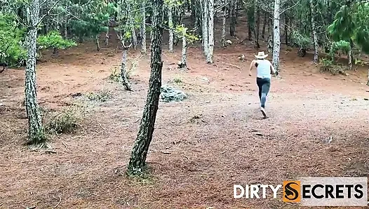 I FUCK MY BOYFRIEND IN THE WOODS NEXT TO THE LAKE.