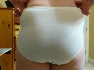 femboi white panties ass