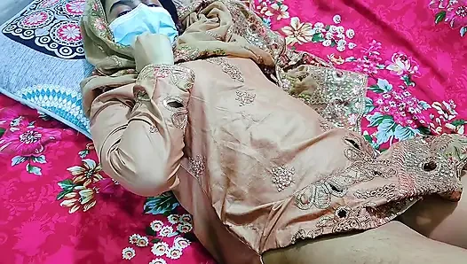 Stiefbruder hat mit pummeligem Hijab gefickt, muslimisches Mädchen Bhabi Ki Behan Ko Chod Dia