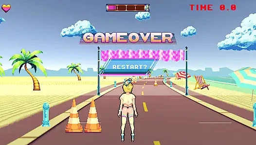 RollerBabe полный геймплей!