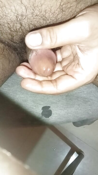 Massage and stroking while thinking about you ladies out there.