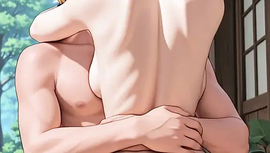 Sakura ve Naruto kimse izlemiyorken eğleniyor, Hentai