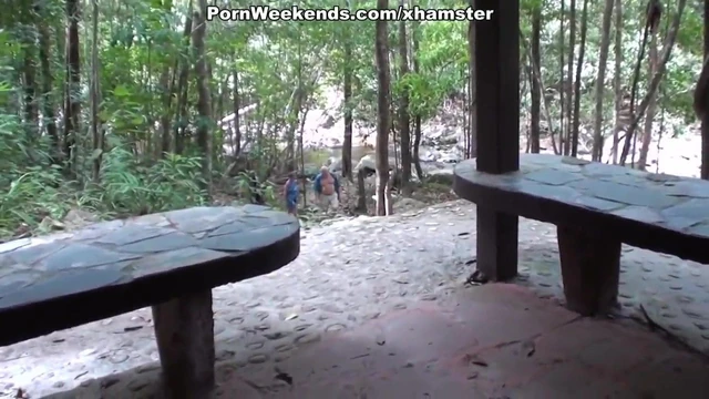 Porn journey to a waterfall