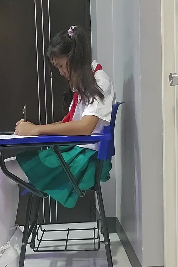 Desperate Student Pee