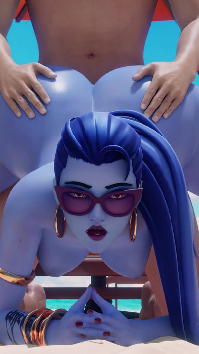 Overwatch se vidhva - bare land ki vajah se snaipar mishan phel ho gaya - kutte shaili aur samudr tat jaik-o poj bari gand chudaee 3di