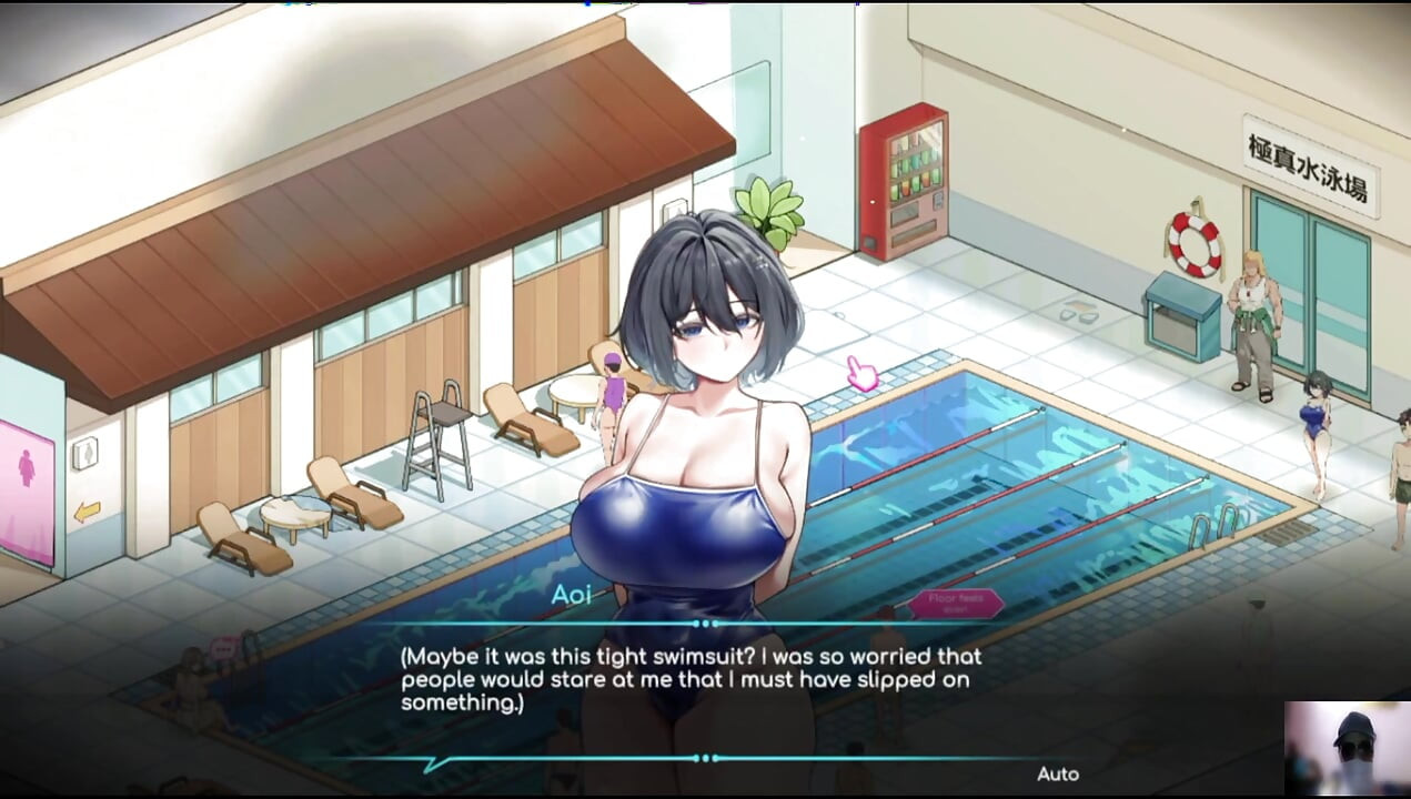 Ep-1 lifeguard holic! NTR Hentai game gameplay! I got a swimming pool and there are many hot girls!