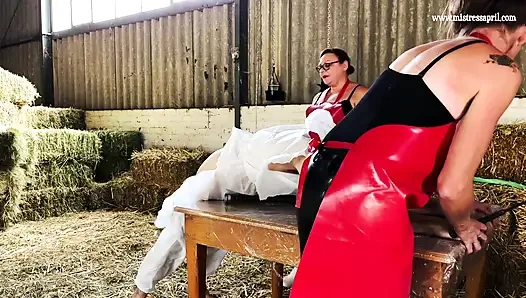 Domina herrin april - nur medizinische experimente aus der melk scheune