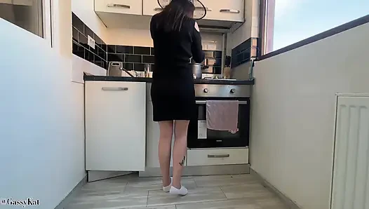 Masak pakai gas: stew la fart