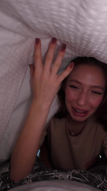 Morning Surprise, Waking Him Up with Kisses Under the Sheets | Clip 1