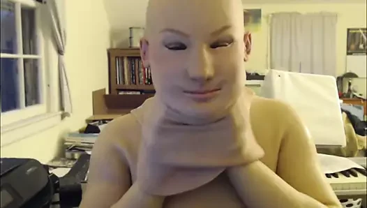 Desenmascaramiento femenino de silicona